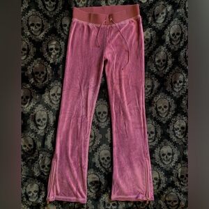 Ecko Red Velour Pant
